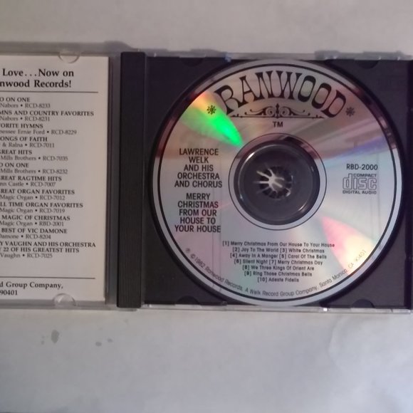 Collectable CD Lawrence Welk 1982 10 Songs In Case With Booklet NEVER Played - Picture 3 of 5